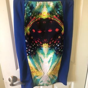 Multi colored skirt by XOXO.